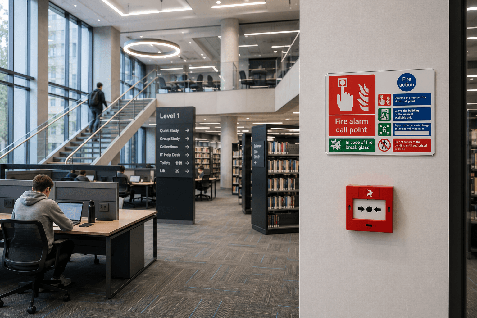 Education campus fire safety project