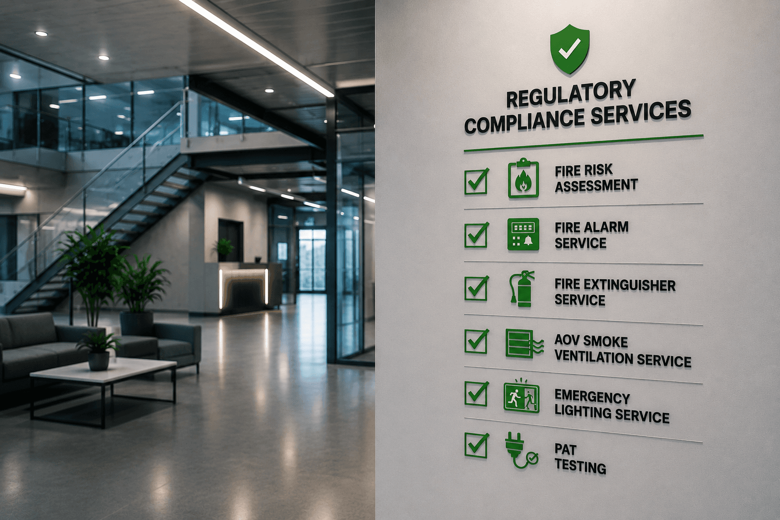 Regulatory compliance service support