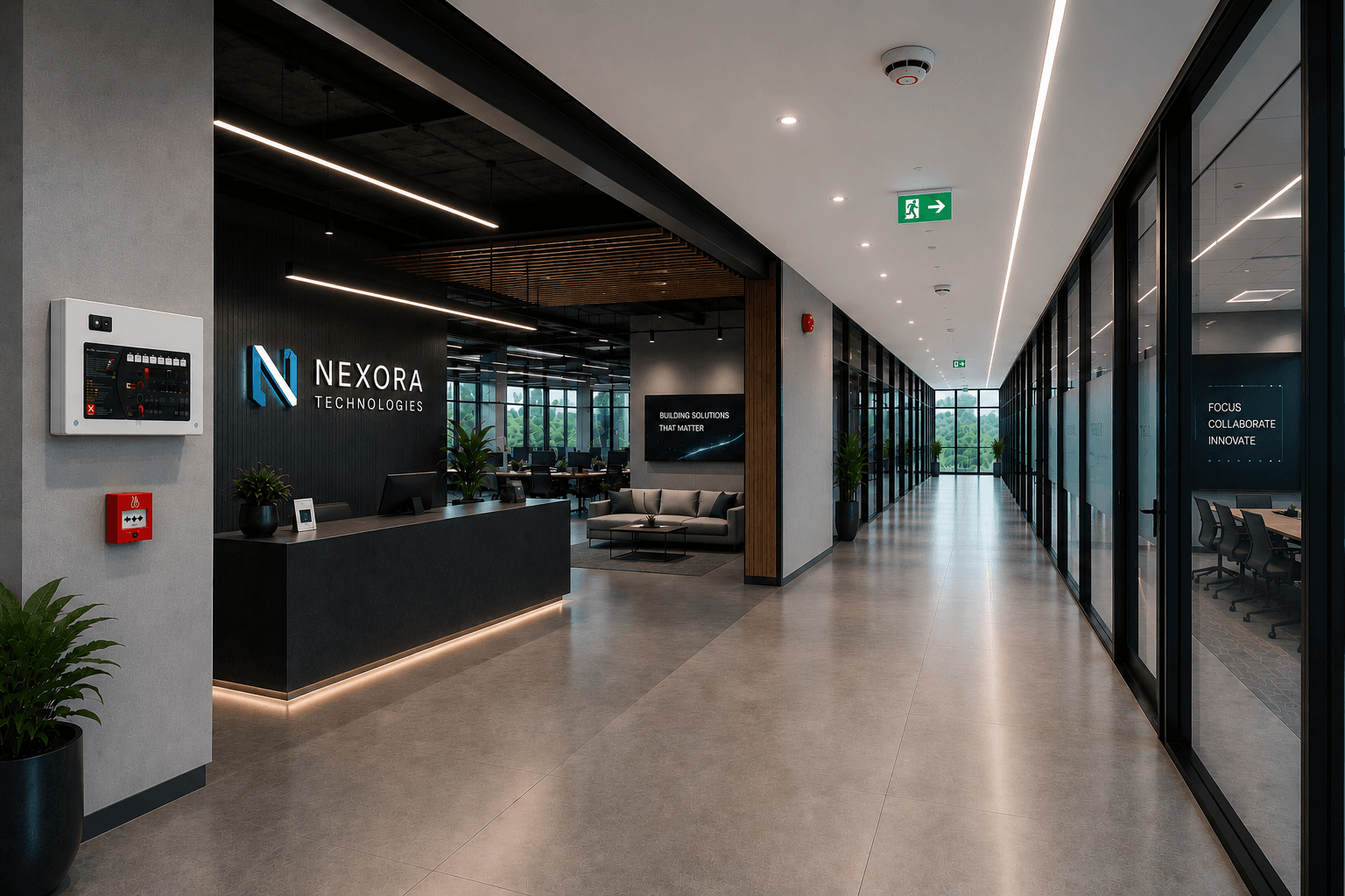 Helix office and brand environment