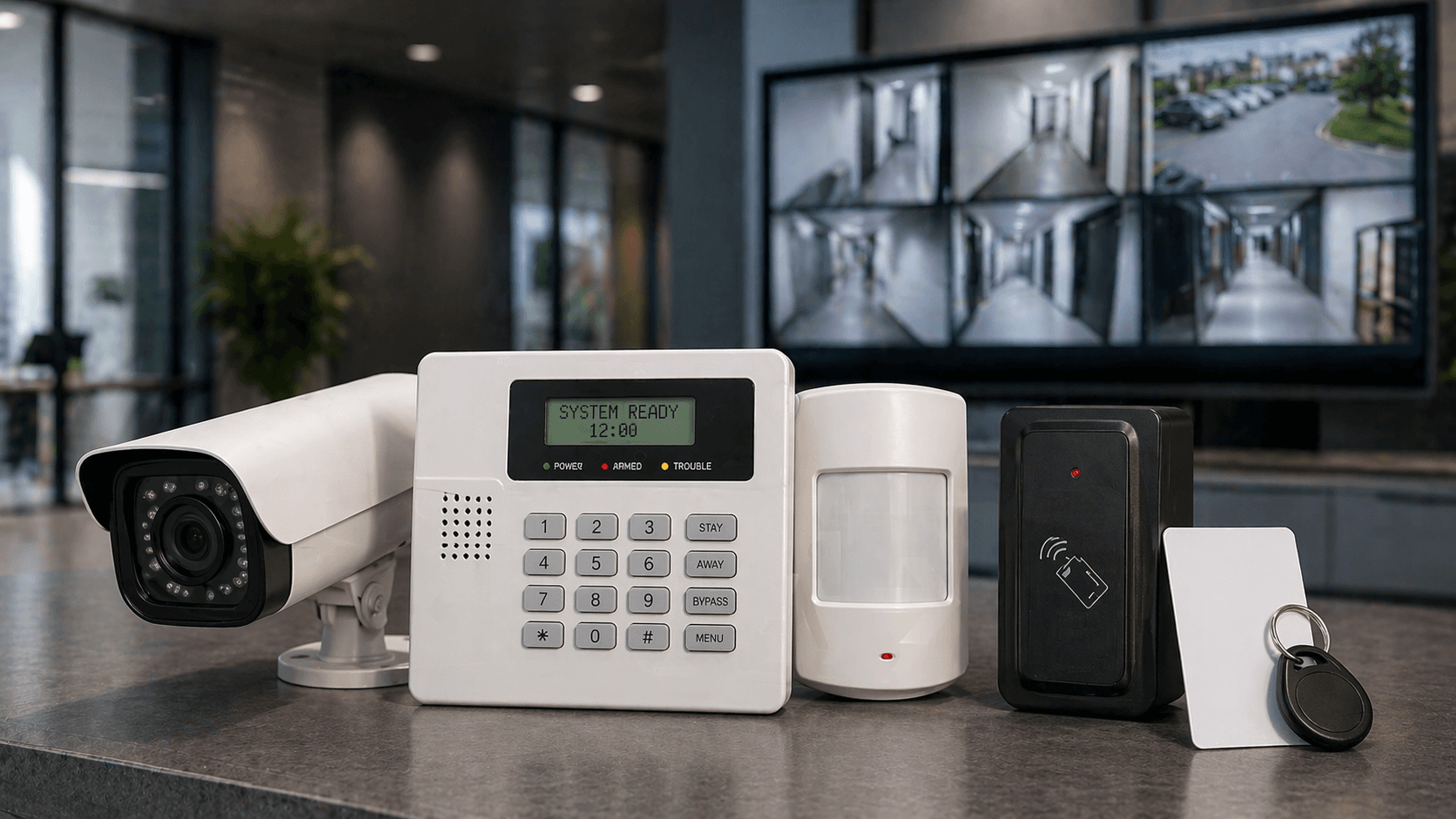 Access control and card reader equipment